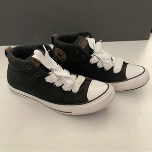 Converse Chuck Taylor All Stars HI Men's 8.5 Black Textile 150346C